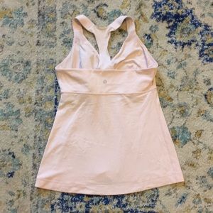 Light Pink Lululemon Tank Top
